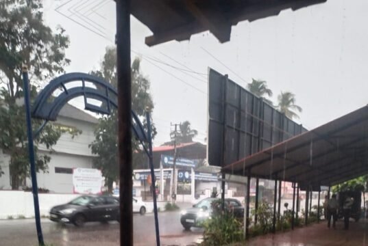 ಉಡುಪಿಯಲ್ಲಿ ಸುರಿದ ಭಾರಿ ಮಳೆ