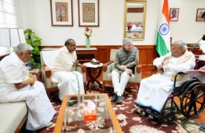 ಹಾಸನ ಜಿಲ್ಲೆಯ ರೈಲ್ವೆ ಯೋಜನೆಗಳ ಬಗ್ಗೆ ಮಾಜಿ ಪ್ರಧಾನ ಮಂತ್ರಿ ಜೆಡಿಎಸ್ ಸರ್ವೋಚ್ಛ ನಾಯಕ ಎಚ್ ಡಿ ದೇವೇಗೌಡರಿಂದ ಮನವಿ