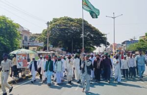 ರಂಜಾನ್ ಹಬ್ಬದ ಸಂಭ್ರಮ, ಮುಸ್ಲಿಂ ಬಾಂಧವರ ಸಾಮೂಹಿಕ ಪ್ರಾರ್ಥನೆ