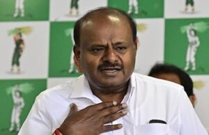 ಕೇಂದ್ರ ಸಚಿವ ಎಚ್ ಡಿ ಕುಮಾರಸ್ವಾಮಿ ಅರಸೀಕೆರೆ ಕ್ಷೇತ್ರದ ಗಂಡಸಿಗೆ ಭೇಟಿ