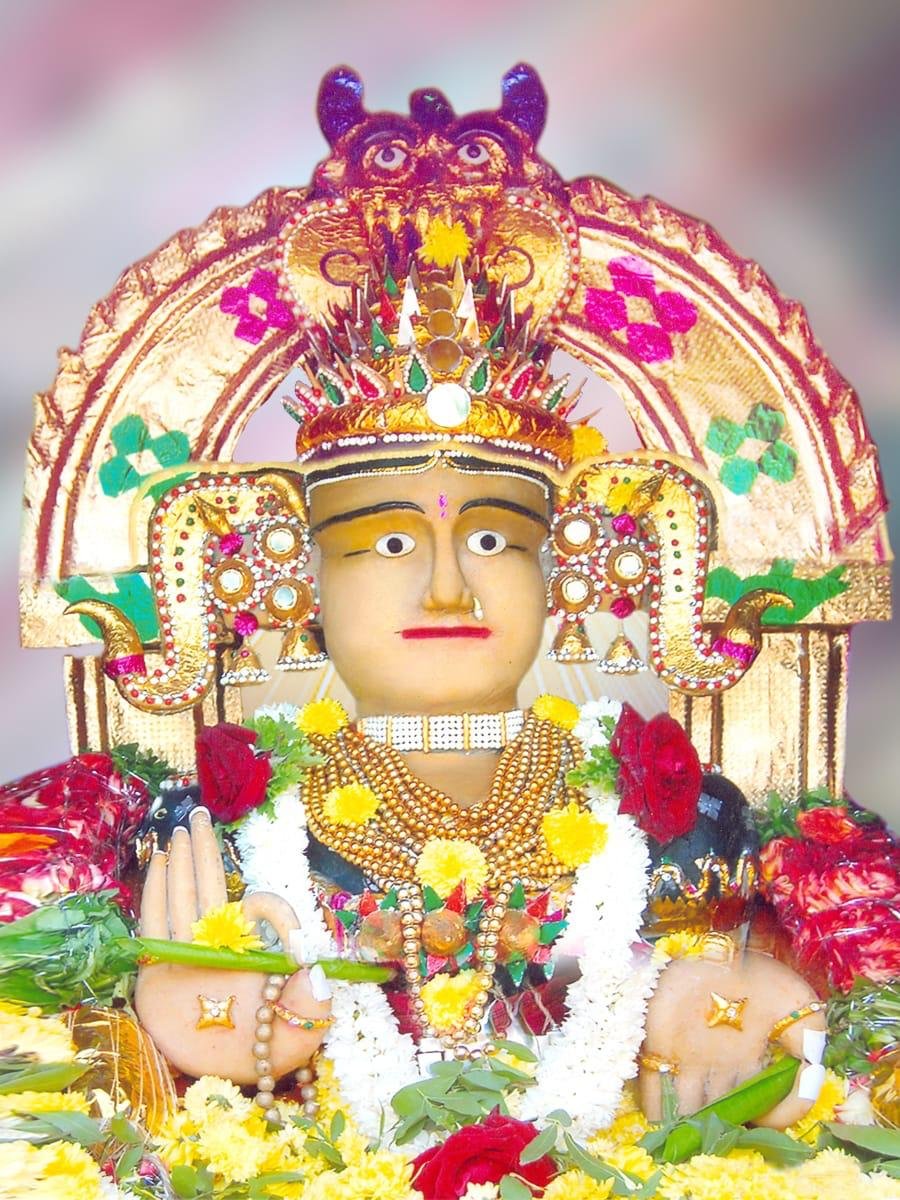 ಕೋಡಿಮಠದ ಉತ್ತರಾಧಿಕಾರಿ ಚೇತನ್ ಮರಿದೇವರ ಸಾನಿಧ್ಯದಲ್ಲಿ ಶಕ್ತಿ ದೇವತೆ ಸ್ವರ್ಣ ಗೌರಿ ಅಮ್ಮನವರ ಪುರ ಪ್ರವೇಶ